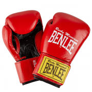 BENLEE 14925 Боксерские перчатки BENLEE FIGHTER (red/blk) фото